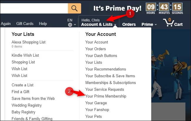 How to unsubscribe to an amazon channel sale